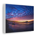 Pier Sky Stretched Canvas