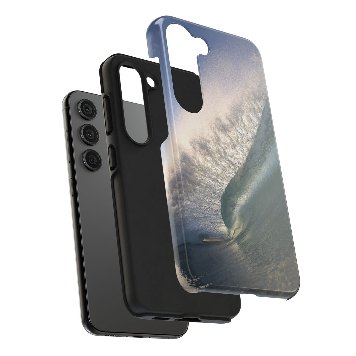 Blue Slope Tough Phone Case