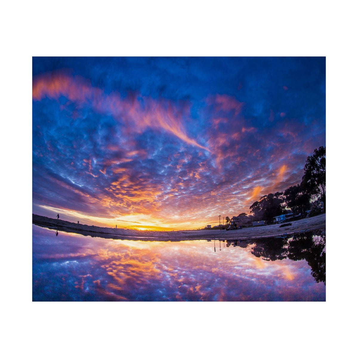 Sky Mirror Poster