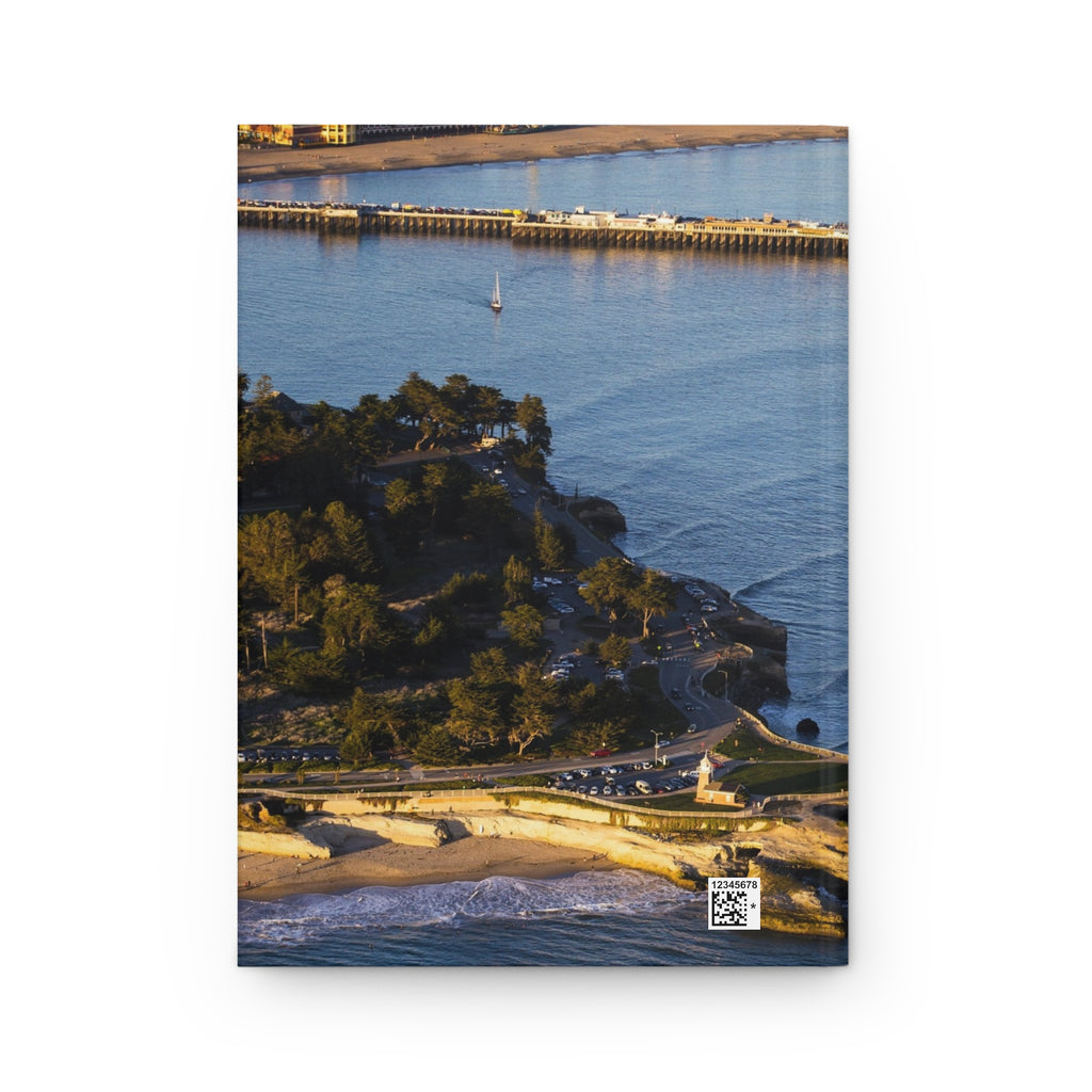 Wharf From Above Hardcover Journal