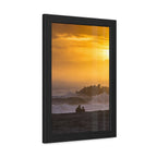 Golden Lighthouse Framed Poster