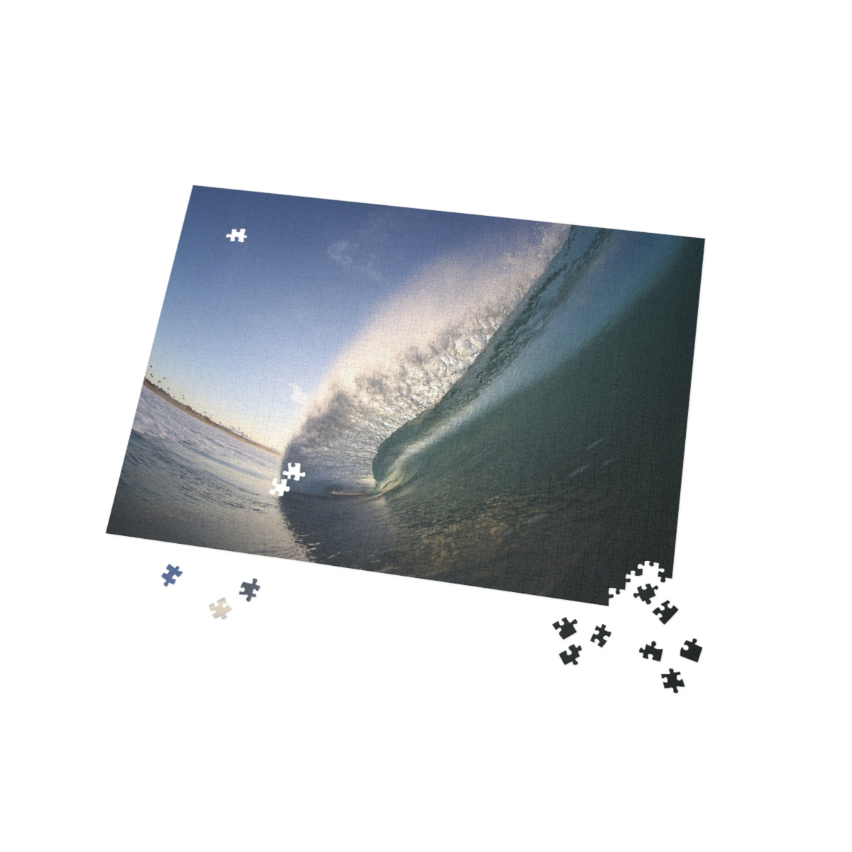 Blue Slope Jigsaw Puzzle