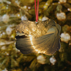 Liquid Gold Aluminum Ornament