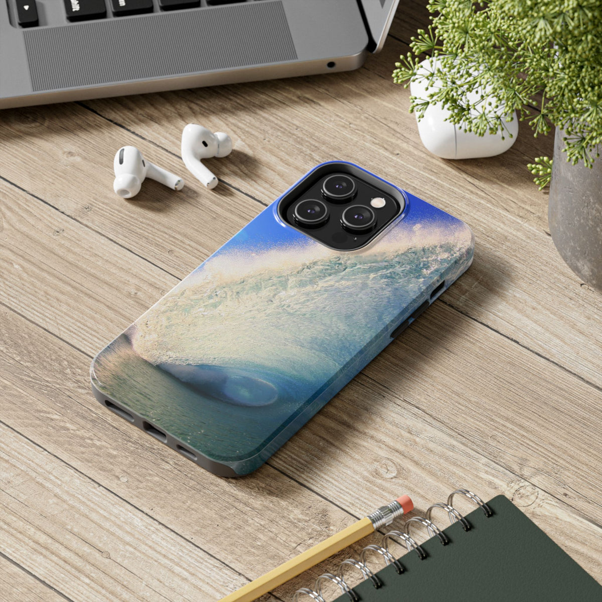 Sunburst Wave Tough Phone Case