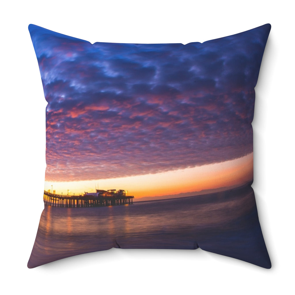 Pier Sky Throw Pillow