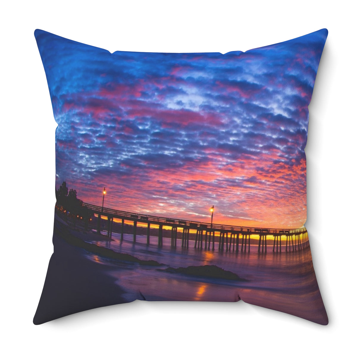 Pier Sky Throw Pillow