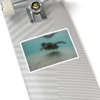 Turtle Glide Kiss-Cut Stickers