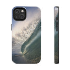 Blue Slope Tough Phone Case