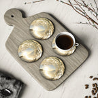 Golden Eye Coaster Set