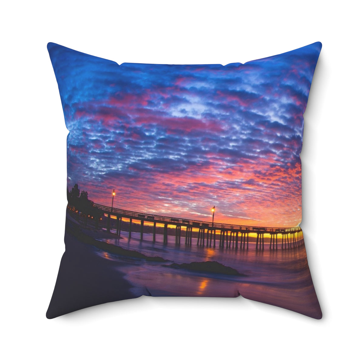 Pier Sky Throw Pillow