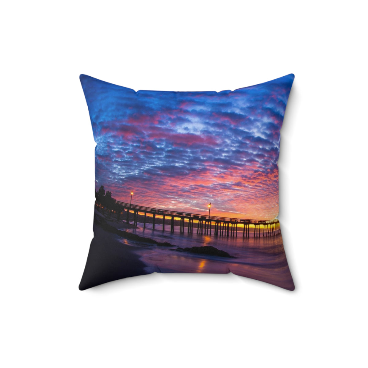 Pier Sky Throw Pillow
