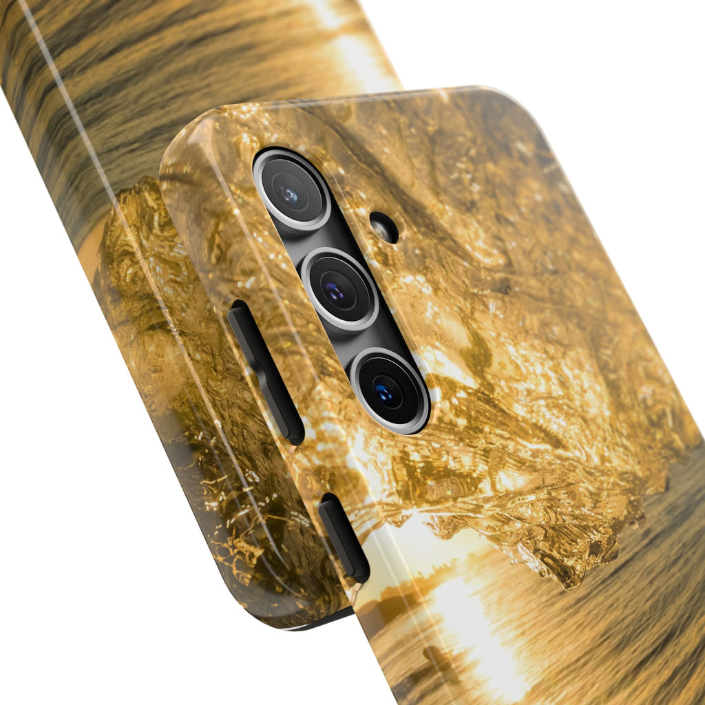 Liquid Gold Tough Phone Case