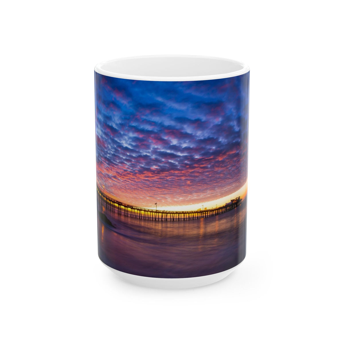 Pier Sky Ceramic Mug