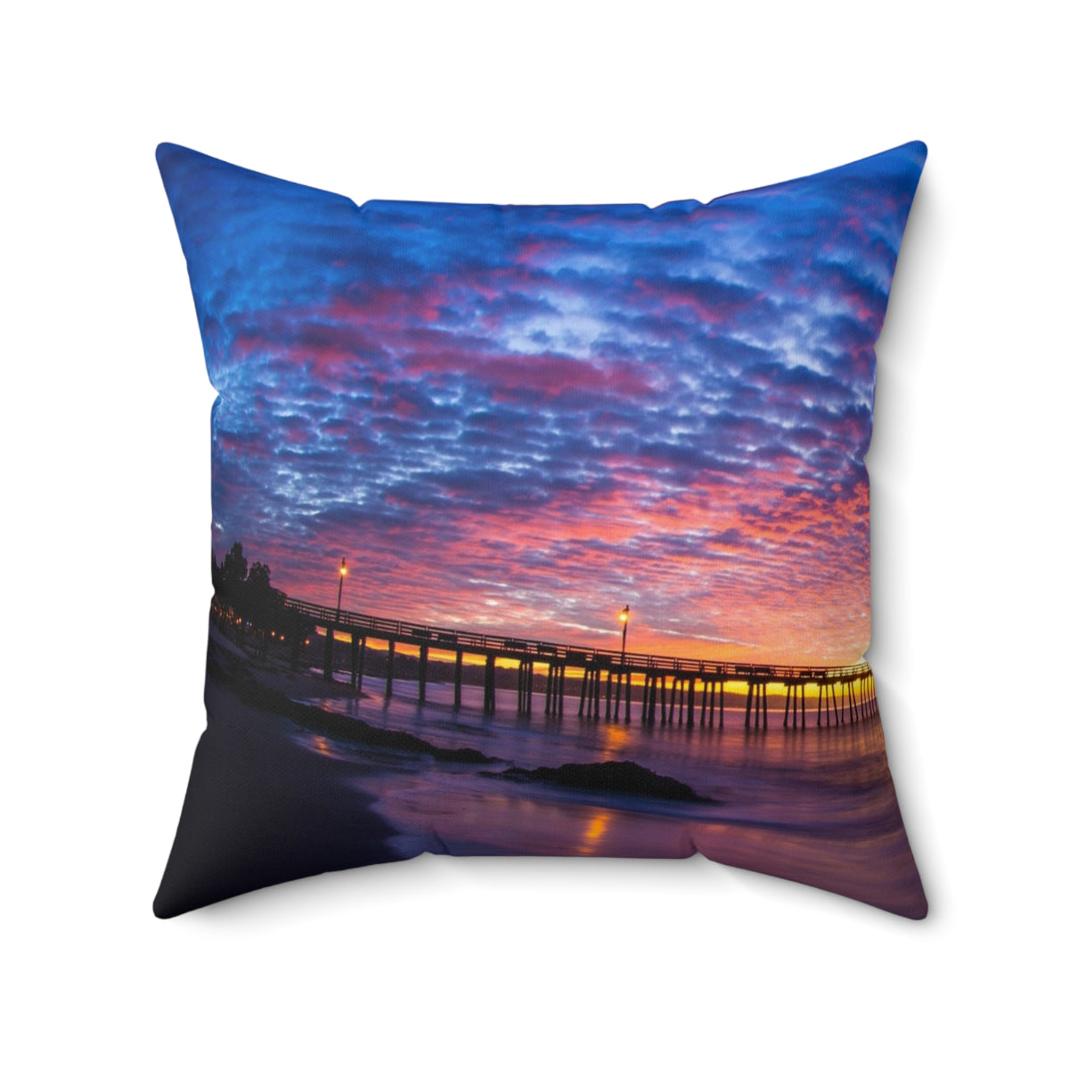 Pier Sky Throw Pillow