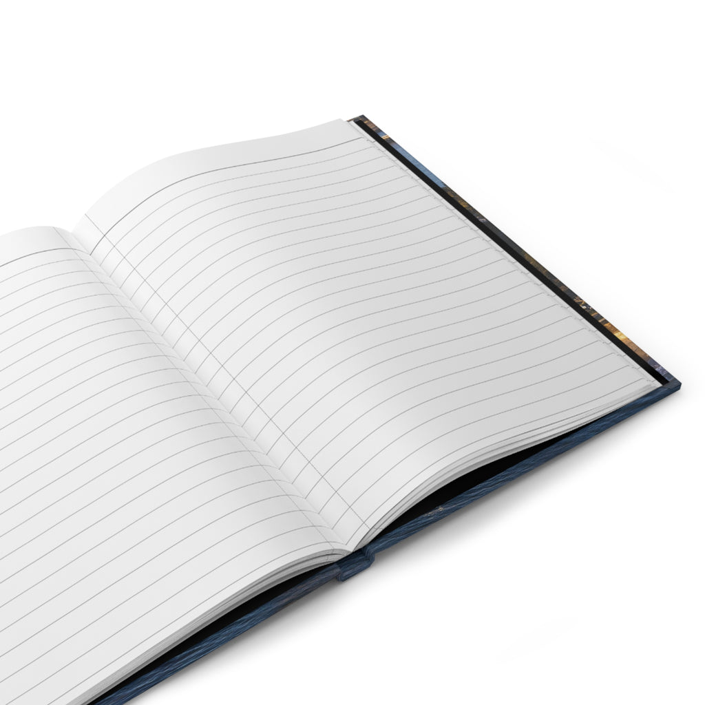 Wharf From Above Hardcover Journal