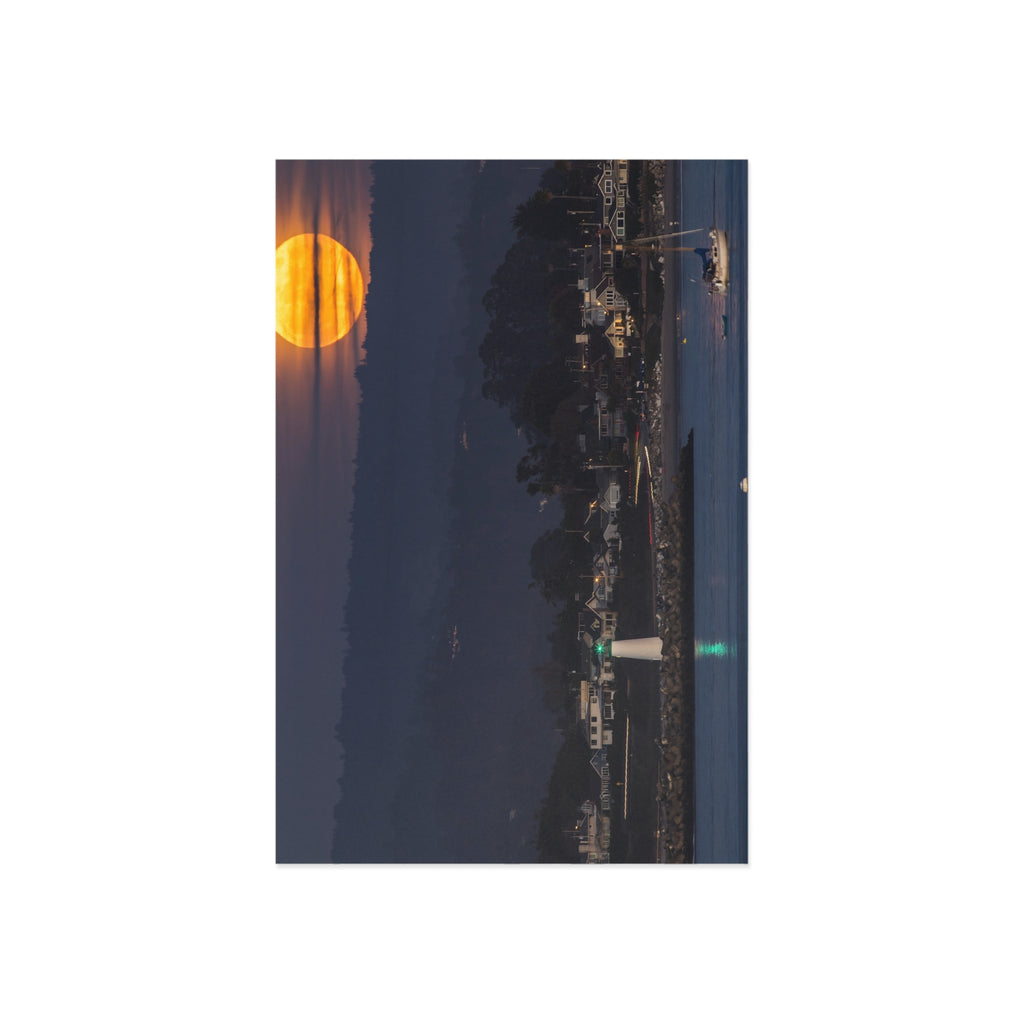 Harbor Moon Fine Art Postcards