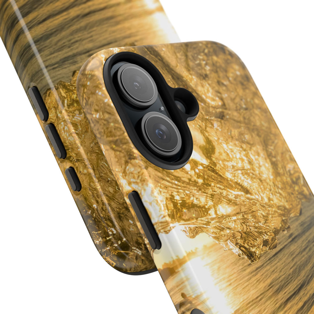 Liquid Gold Tough Phone Case