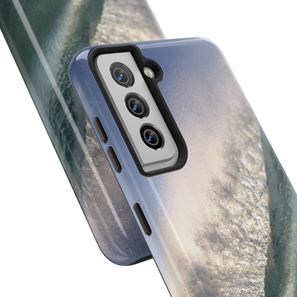 Blue Slope Tough Phone Case