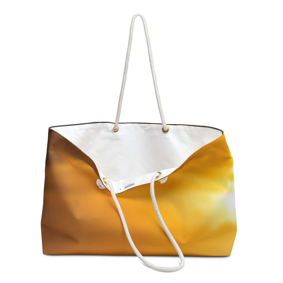 Golden Lighthouse Weekender Bag