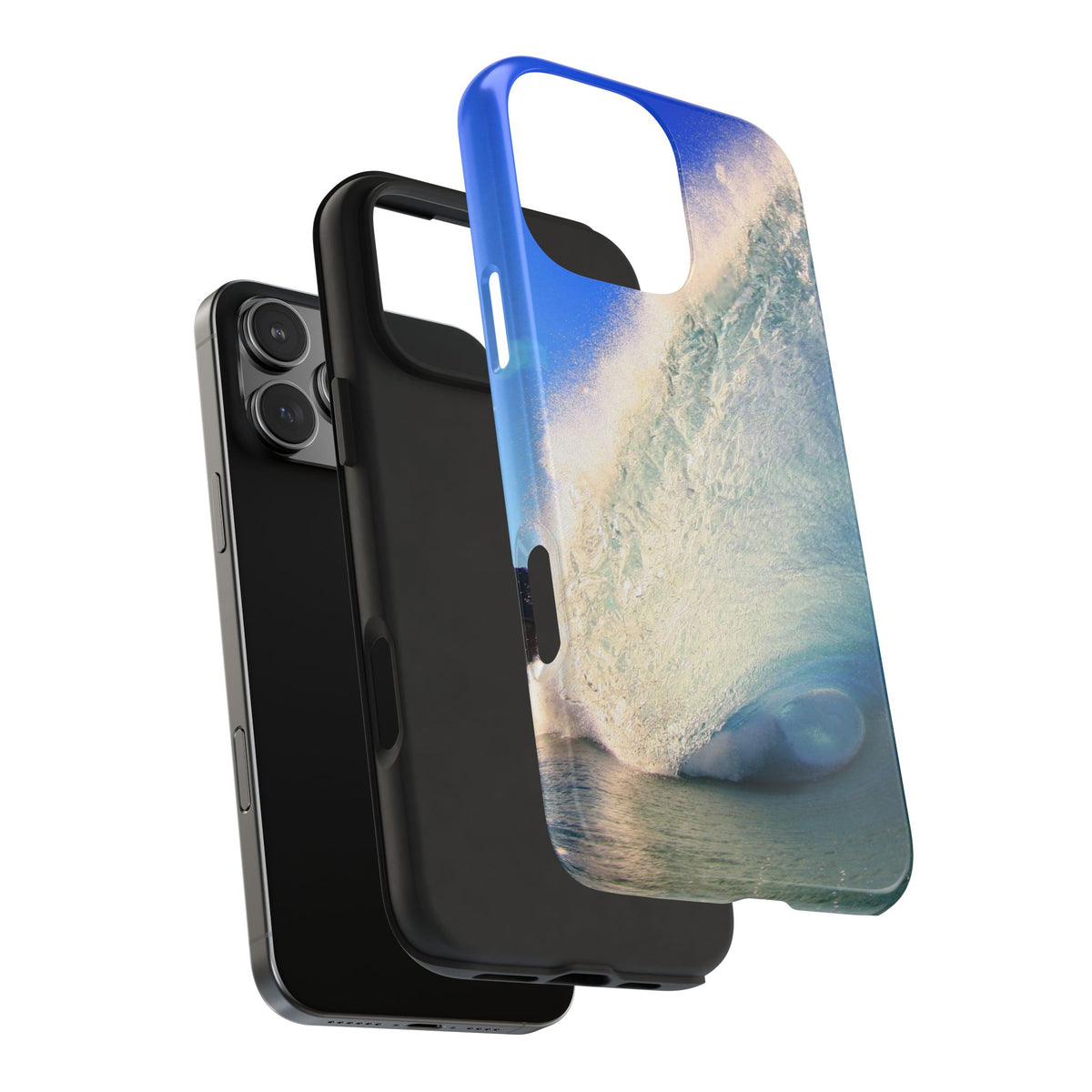 Sunburst Wave Tough Phone Case