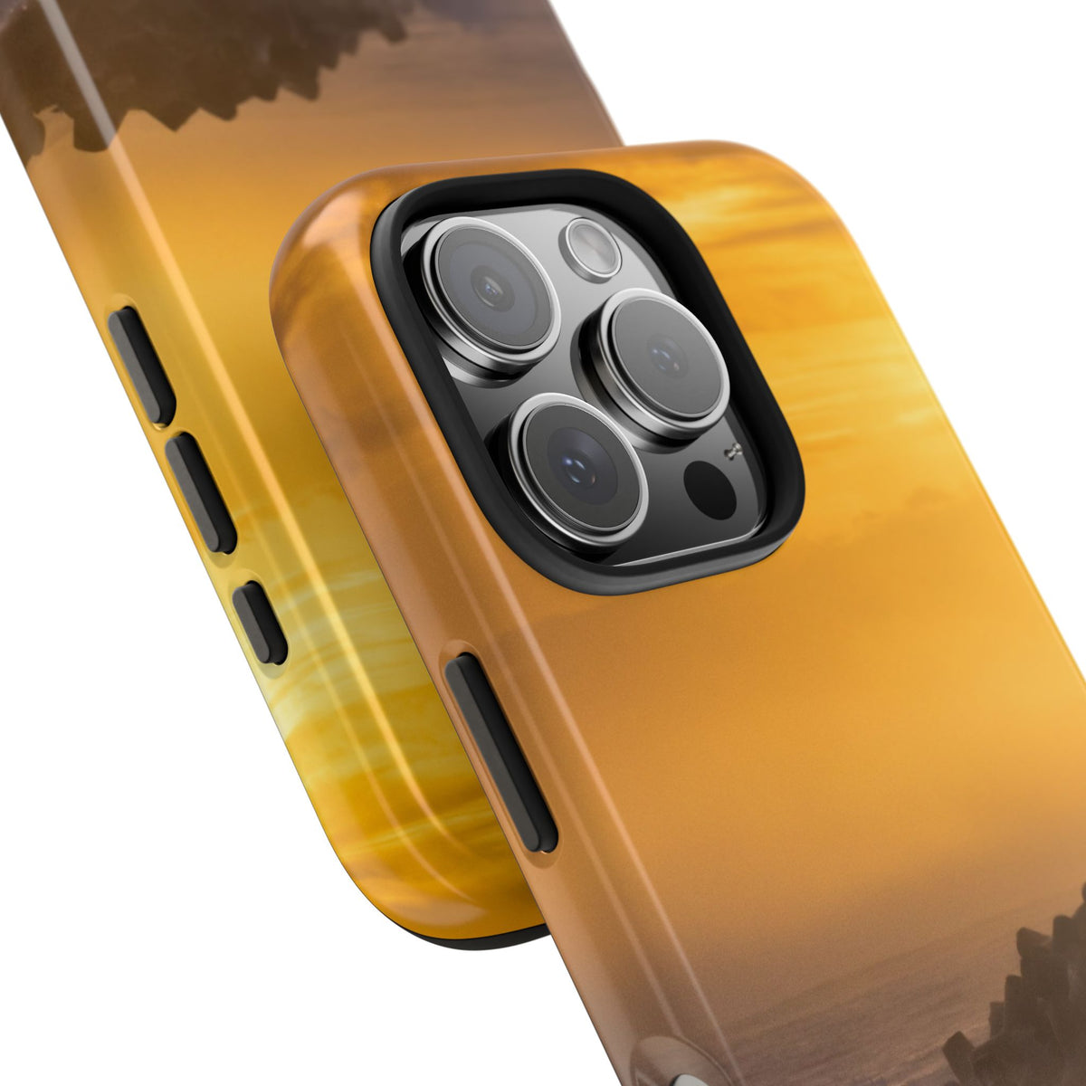 Golden Lighthouse Tough Phone Case