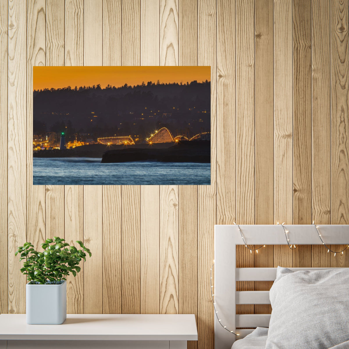 Boardwalk After Dark Poster