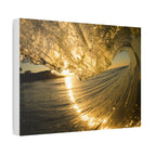 Liquid Gold Stretched Canvas