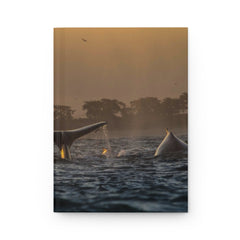 Whale Pair Hardcover Journal
