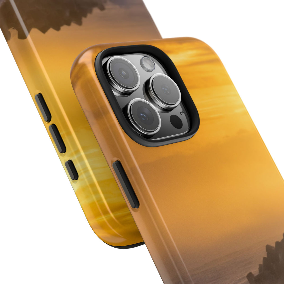 Golden Lighthouse Tough Phone Case