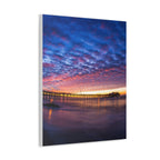 Pier Sky Stretched Canvas