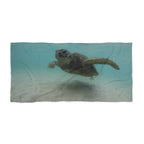 Turtle Glide Beach Towel