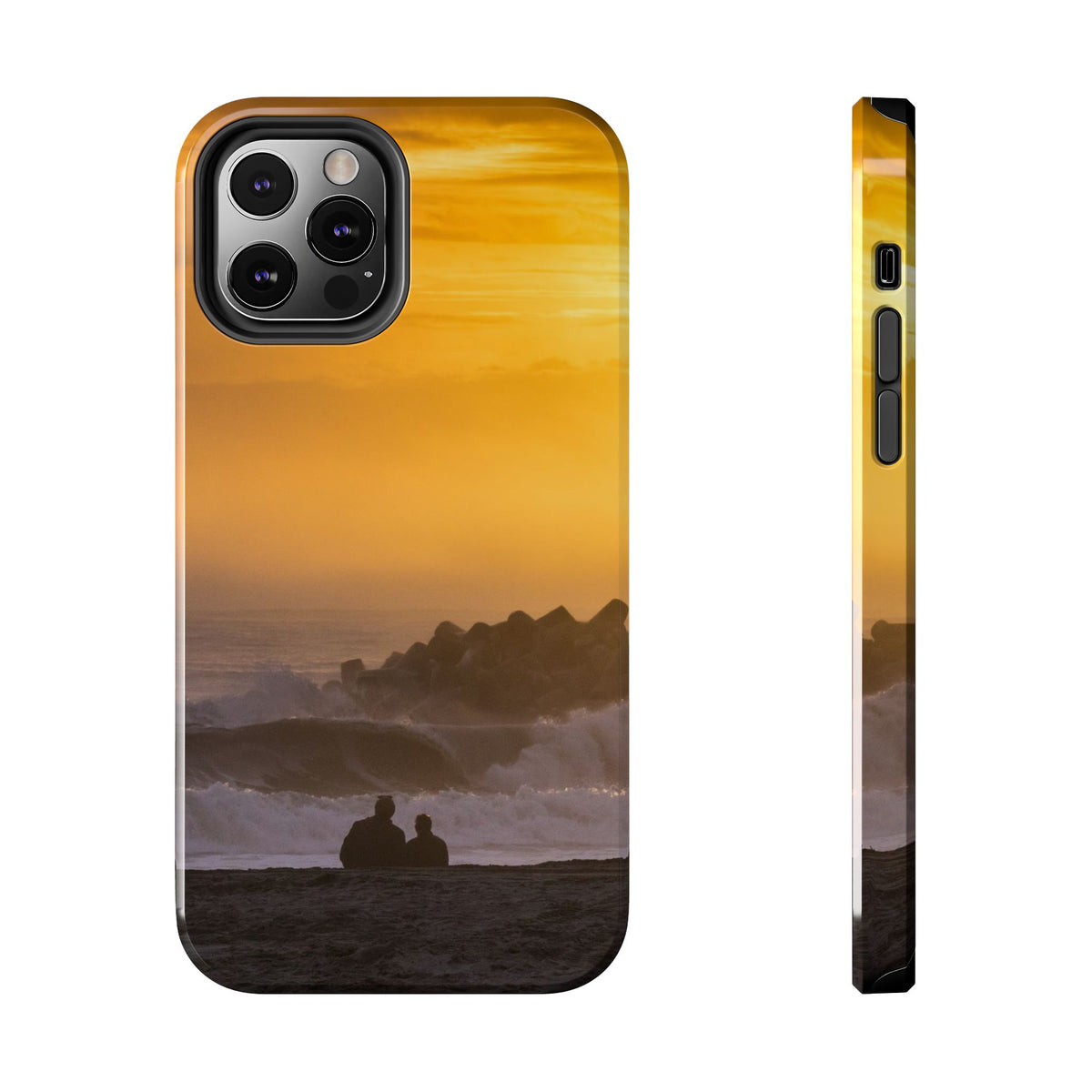 Golden Lighthouse Tough Phone Case