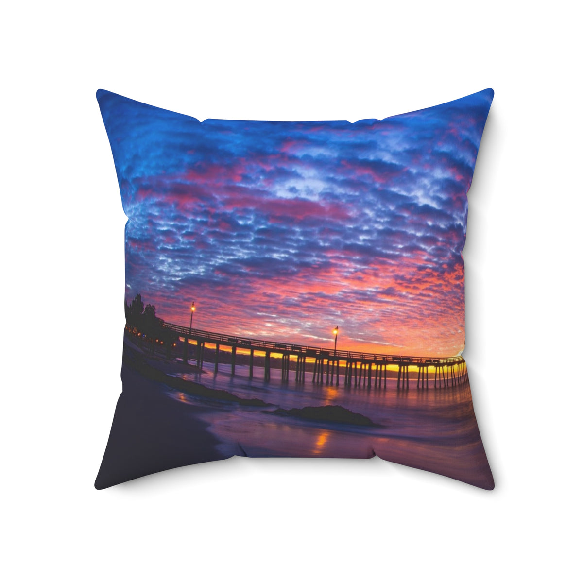 Pier Sky Throw Pillow