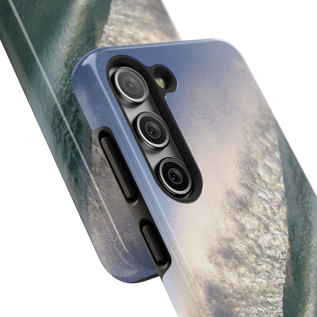Blue Slope Tough Phone Case