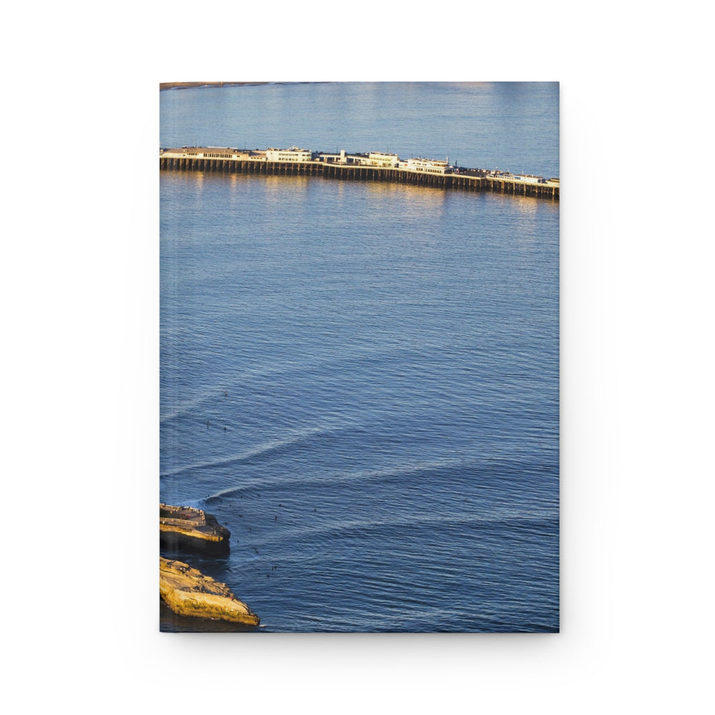 Wharf From Above Hardcover Journal