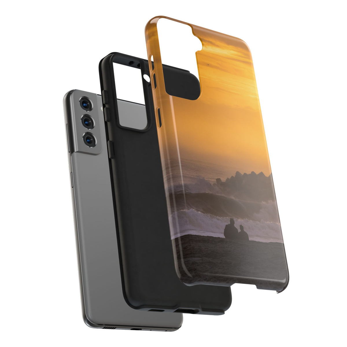 Golden Lighthouse Tough Phone Case