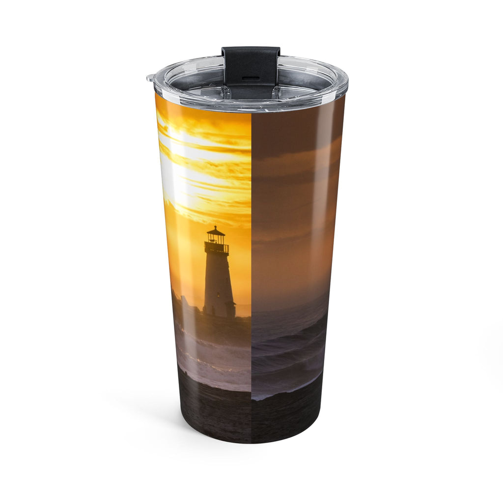 Golden Lighthouse Tumbler