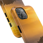 Golden Lighthouse Tough Phone Case