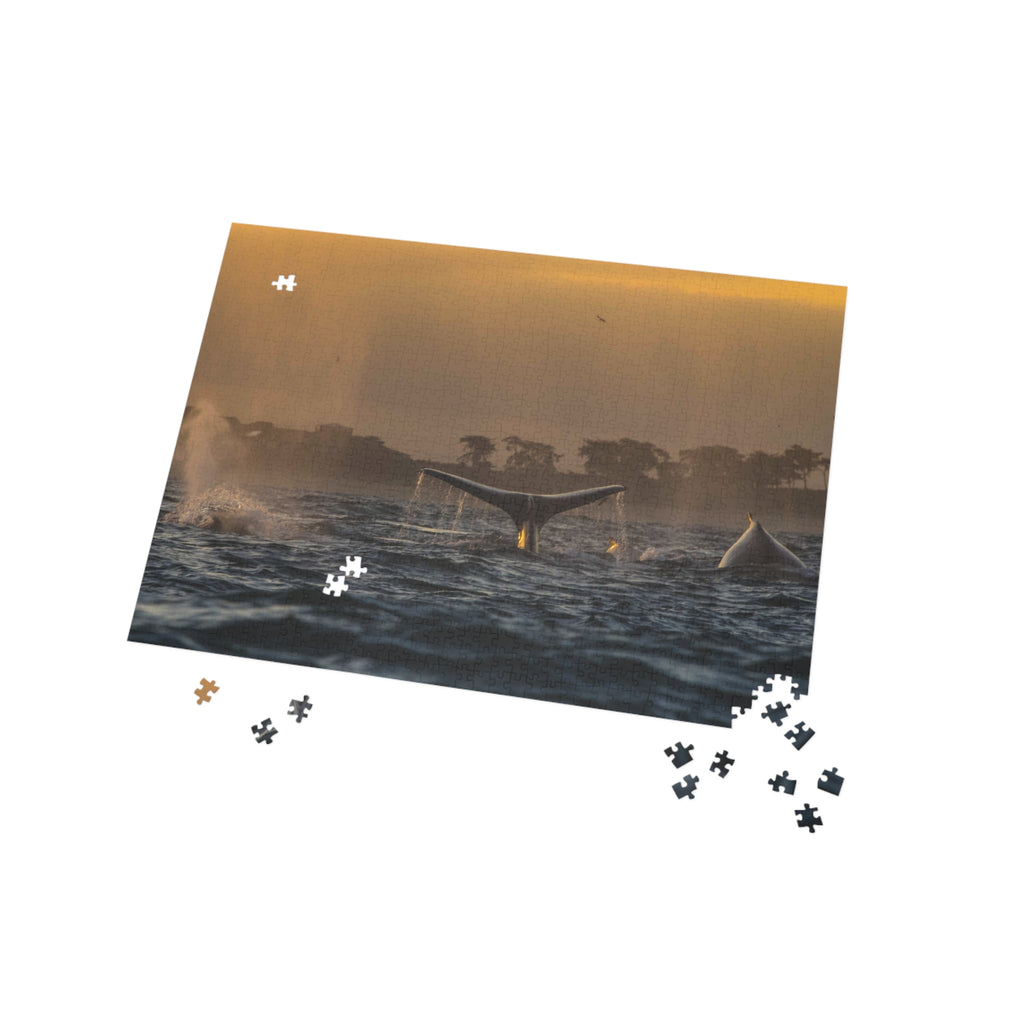 Whale Pair Jigsaw Puzzle