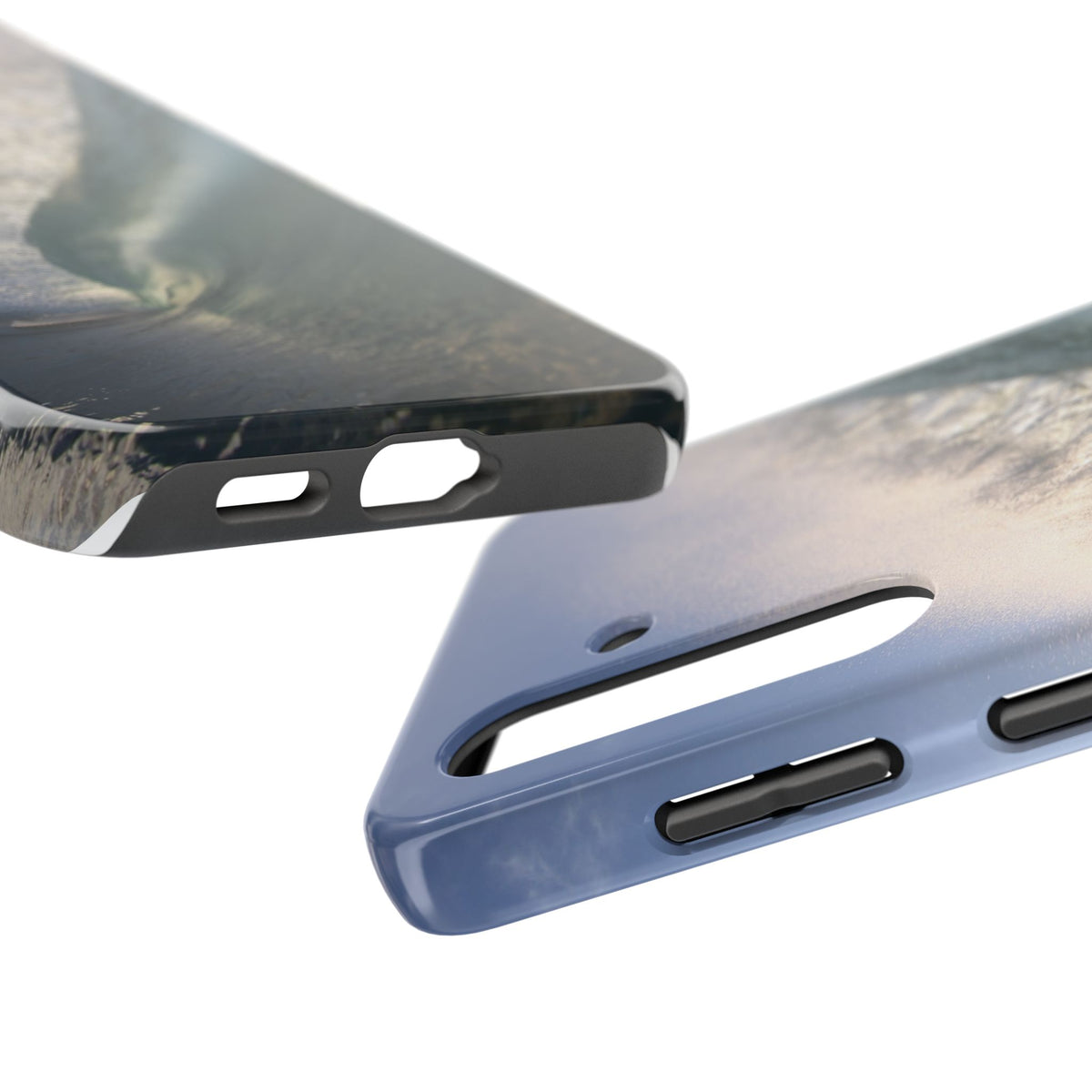 Blue Slope Tough Phone Case