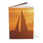 Lighthouse Silhouette Hardcover Journal