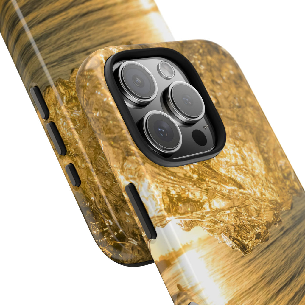 Liquid Gold Tough Phone Case