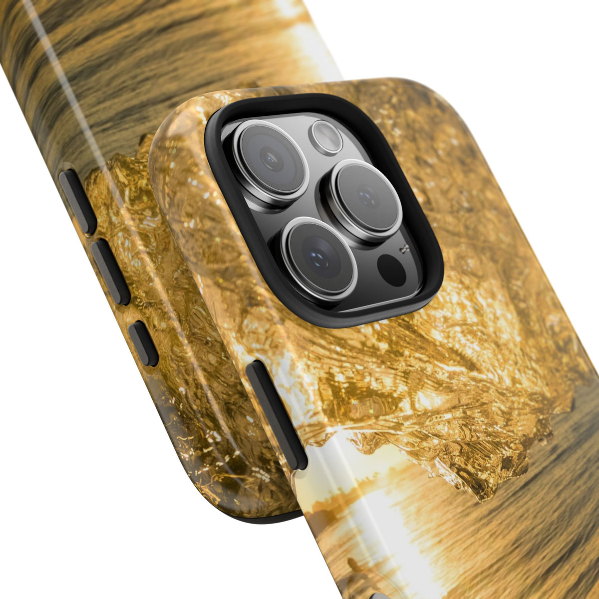 Liquid Gold Tough Phone Case