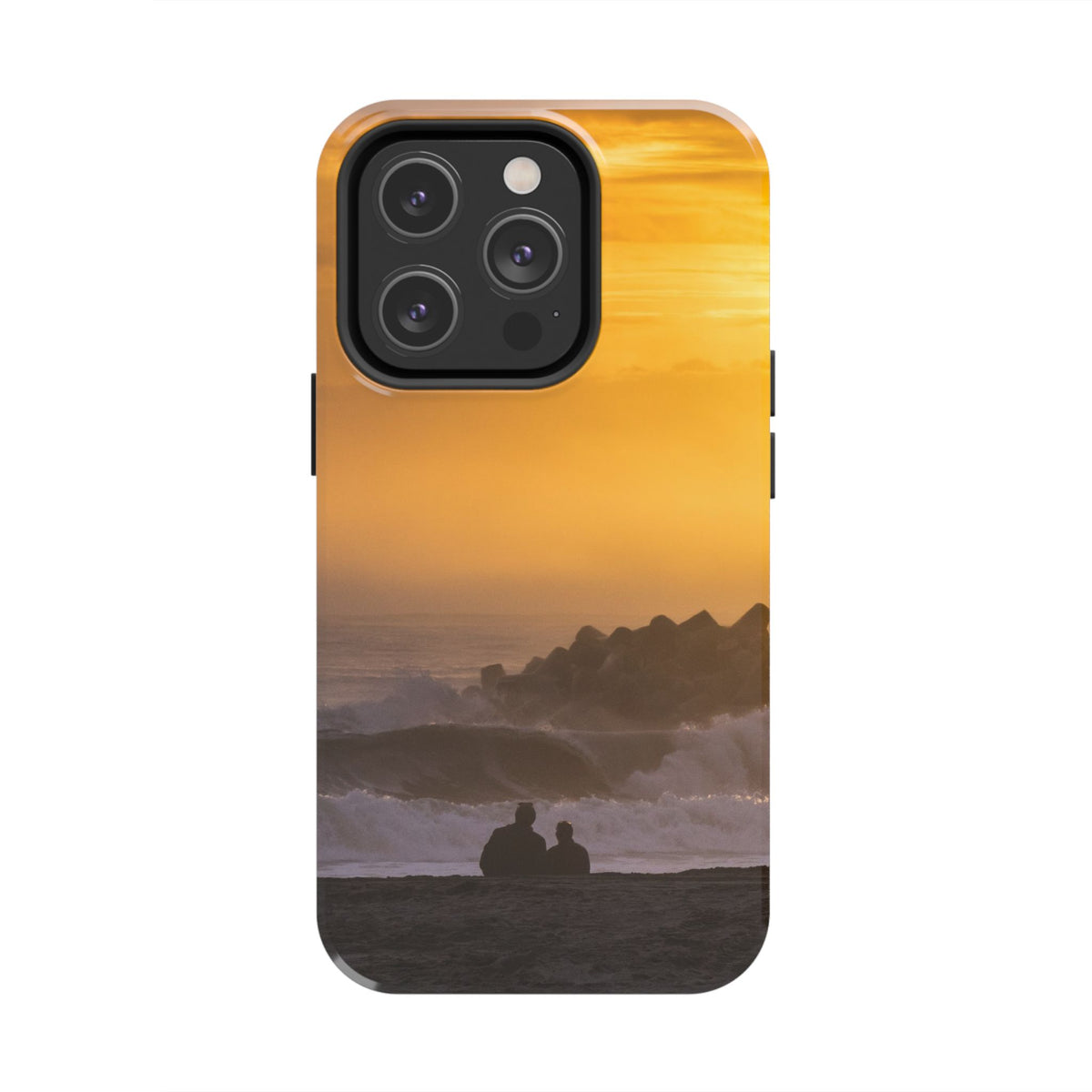 Golden Lighthouse Tough Phone Case
