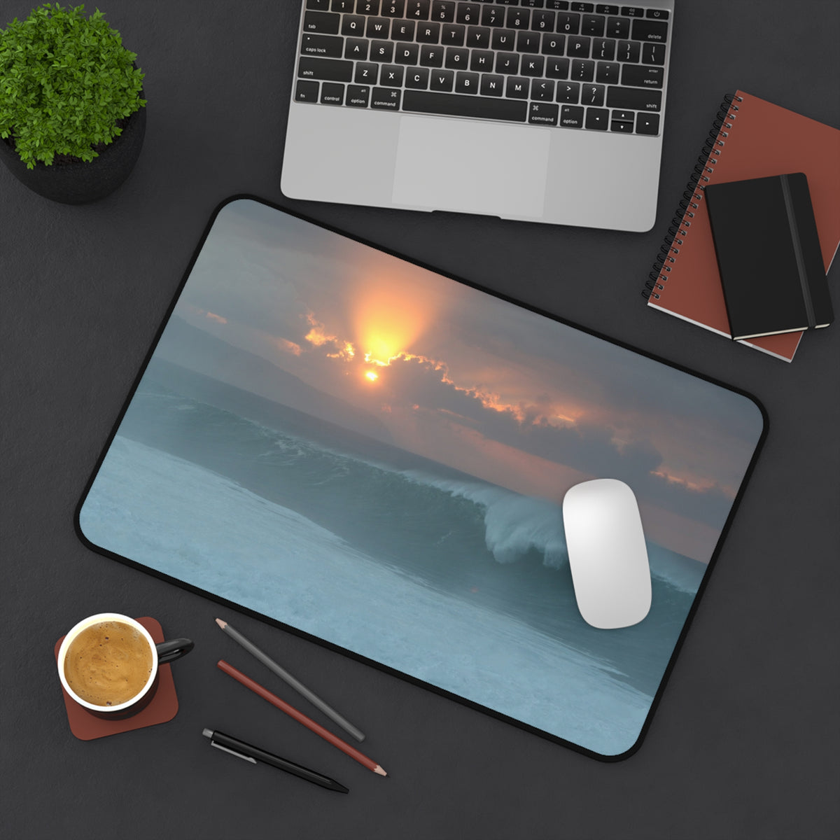 Sun Over The Swell Desk Mat
