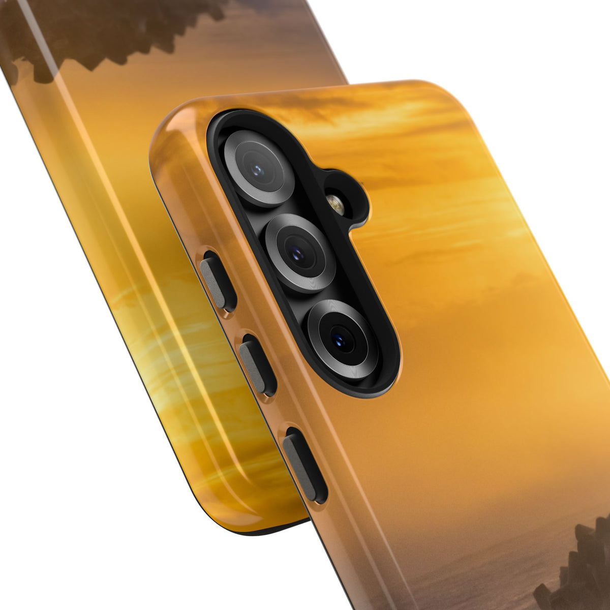Golden Lighthouse Tough Phone Case