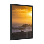 Golden Lighthouse Framed Poster