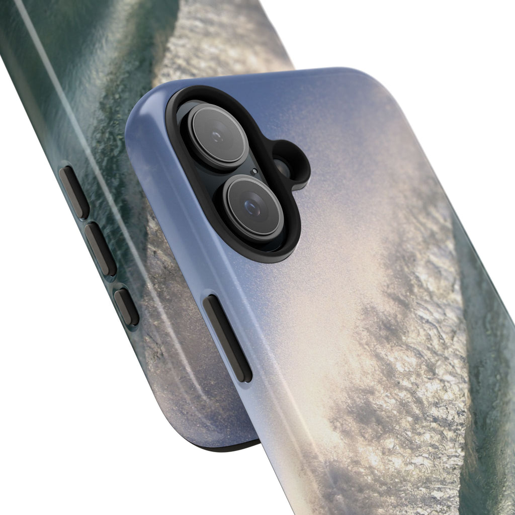 Blue Slope Tough Phone Case