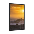 Golden Lighthouse Framed Poster