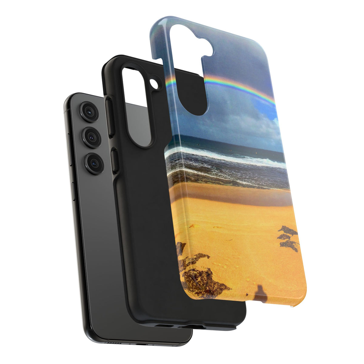 Rainbow Beach Tough Phone Case